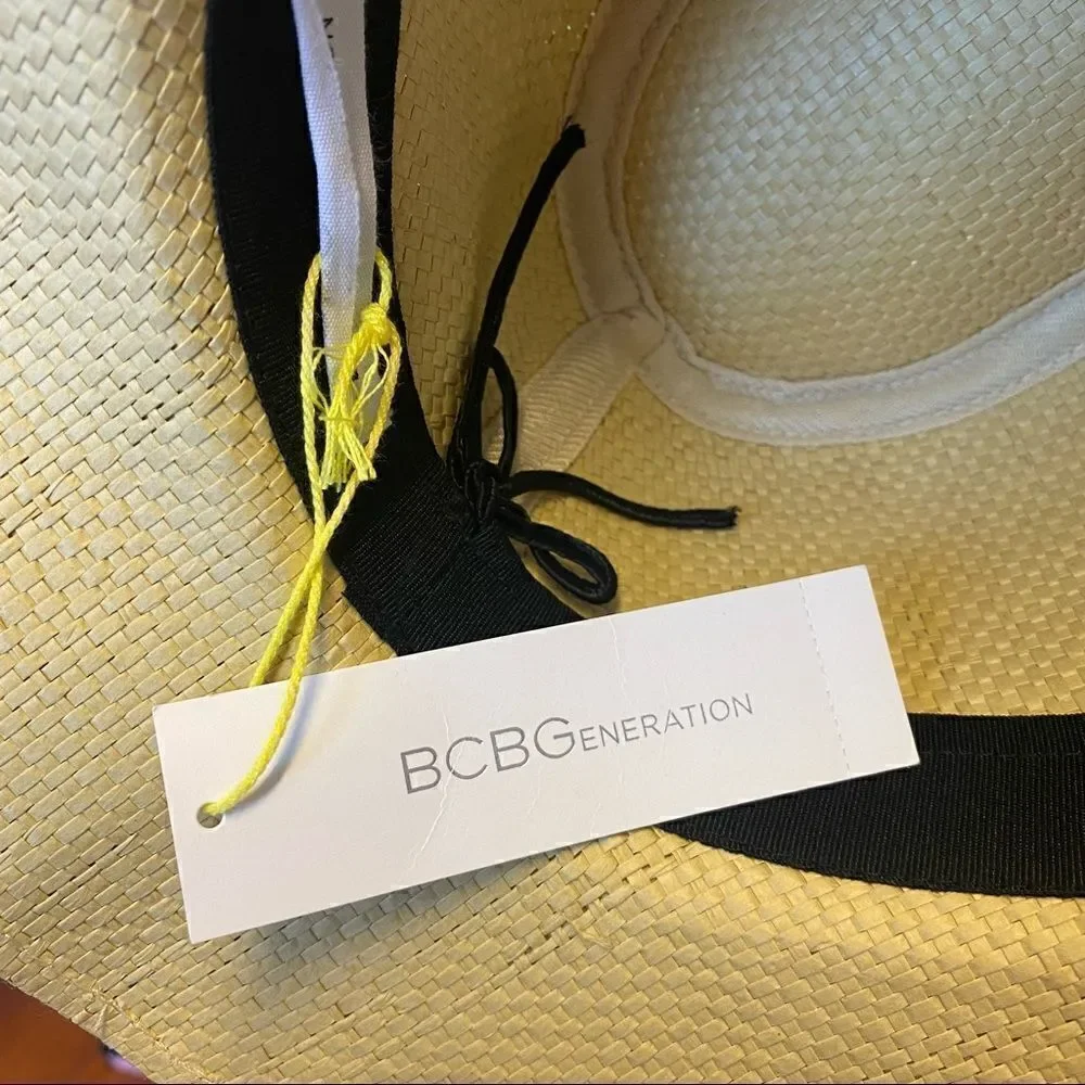 BCBGeneration lace Panama Hat - Picture 10 of 12